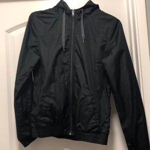 Zumies Zine Plain Black Zip Up Jacket Size Small